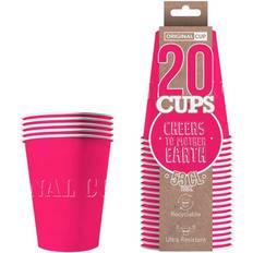 Original Cup 20 gobelets xl en carton 53cl rose pcp53 Rose