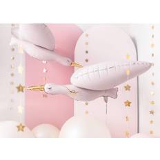 Pink Dyre- & Figurballoner Stork folieballon