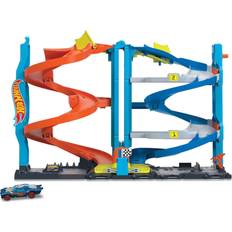 Car Tracks Hot Wheels City Transforming Race Tower