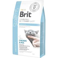 Brit Katter Husdjur Brit Veterinary Diet Cat Obesity Grain Free Chicken & Pea
