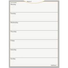 At-A-Glance AW503028 WallMates Self-Adhesive Erase Weekly Planning Surface
