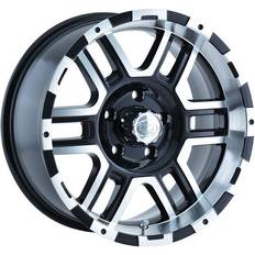 Car Rims Ion Machined Matte Black Wheel 179-2983B