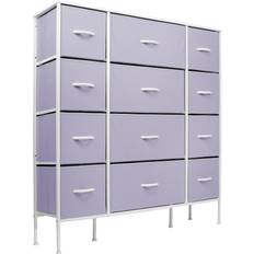 Steel Storage Sorbus Kid's Dresser with 12 Drawers