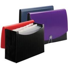 Smead Wave Pattern Poly 12-pocket Expanding File