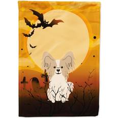 Caroline's Treasures Caroline's Treasures BB4343GF Halloween Papillon Sable White Flag Garden