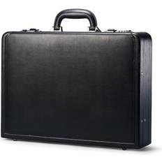 Attache tasker Samsonite Classic Leather Attache, Black