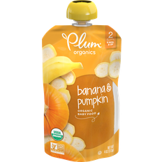 Plum Organics Banana & Pumpkin Baby Food 4oz