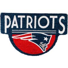 Evergreen Enterprises New England Patriots Shaped Coir Blue, Red