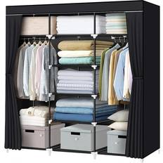 Lokeme Portable Closet Wardrobe 55.5x69"