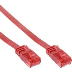 InLine Flat Patch Cord UTP Cat.6 1m