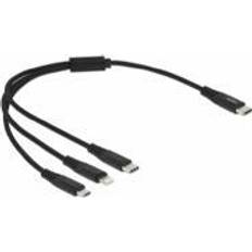 Lightning kabel 30cm DeLock 3 Kun opladningskabel 30cm