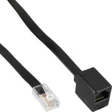 InLine 68824 68824-5 m-Black-Cable-Network, Telephone