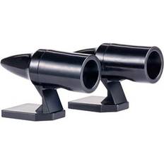 Black Air Powered Ultrasonic Anti Game Animal Car Device Deer Boar Self Adhesive