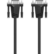 Hama VGA Cable VGA 15-pin plug, VGA 15-pin plug 1.50 m Black 00200707