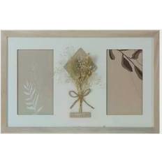 Multicolore Cadres Photo Dkd Home Decor 39 x 1.2 x 22 cm Verre Naturel Blanc Cadre Photo