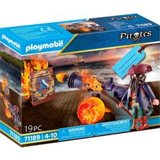 Playmobil pirates Playmobil Pirates Pirat med kanon 71189 19 Dele OneSize Legetøjsfigur