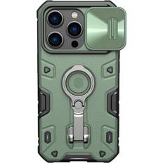 Nillkin iPhone 14 Pro Max Cover CamShield Armor Grøn