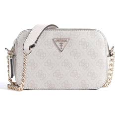 Taschen Guess Noelle Crossbody Camera Logo - Weiß