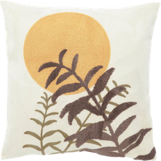 Gula Kuddöverdrag Svanefors Zen Kuddöverdrag Gul, Brun (45x45cm)