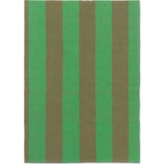 Algodón Paños de cocina Ferm Living Hale 50x70 cm Olive-Green Paño de cocina Verde