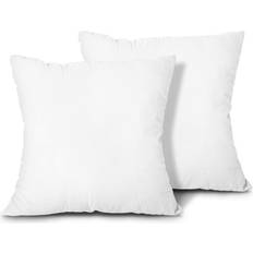 EDOW 18x18 Inch Complete Decoration Pillows White (45.7x45.7cm)