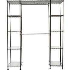 Shelves Wardrobes Amazon Basics Expandable Wardrobe 80x72"