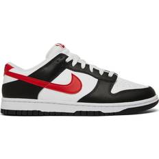 Men - Nike Dunk - Red Shoes Nike Dunk Low - Black/University Red/White