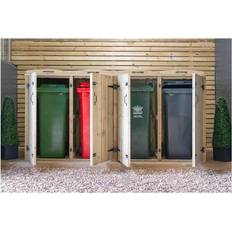 The Garden Village Quad Wheelie Bin Store (Building Area )