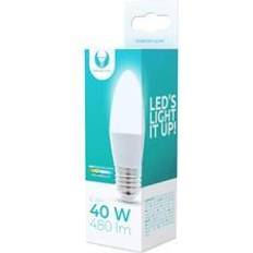 4500k led Forever Light LED-Lampa E27, C37, 6W, 4500K, Vit neutral