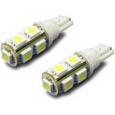 W5w led pærer HID LED Positionsljus, Sockel W5W, 9-LED (2-Pack)