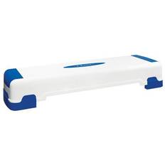 Bleu Plateformes de Step HMS AS005 AEROBIC STEP (white-blue) [Levering: 4-5 dage]