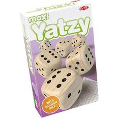 Yatzy Adlibris Maxi Yatzy med trätärningar