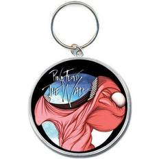 ROCK OFF Pink Floyd Keyring Schlüsselanhänger Eat Head Logo in Size eat head