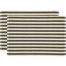 Södahl Grå Dækkeservietter Södahl Statement Stripe 2 Dækkeserviet Grå (48x)