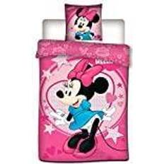 Katoen Kinderkamers Disney - Duvet Cover 140X200 Hello Minnie '100% Microfiber'