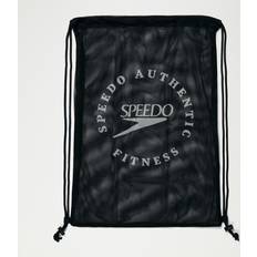 Sacche da palestra Speedo Bolsa Classic Printed Mesh negro blanco Black/White