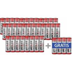Arcas Batteri AA (R6) Alkaliskt LR03 1.5 V 36 st