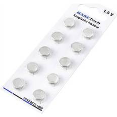 Basetech AG12 Button cell LR43 Alkali-manganese 100 mAh 1.5 V 10 pc(s)