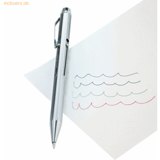 256 226 Clip-On Retractable Pen Sort Blå Grøn Rød 1 stk(e) Kuglepen (256 226)