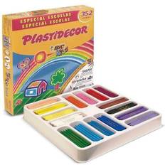 Barnkritor Bic "Tjocka färgpennor Plastidecor Kids Box 352 antal"