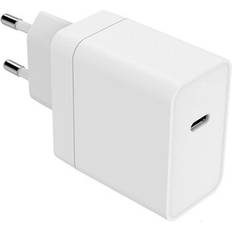 Power 65W PD Vægoplader m. USB-C Hvid