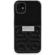 Iphone 11 mini Ideal of Sweden Statement Case iPhone 11 Quilted Black Mini Pocket