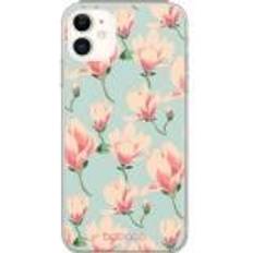 Apple iphone se 3 Babaco ERT GROUP mobiltelefonfodral för Apple Iphone 7/8/ SE 2/ SE 3 originalt och officiellt licensierat mönster Flowers 016, fodral tillverkad av TPU-plast