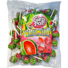 Vattenmelon Gum Pop Godisklubbor Vattenmelon 48-pack