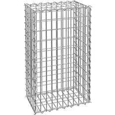 Boîtiers tectake Gabion Avec Maillage 5 x 10 cm - 100 x 30 x 50 cm