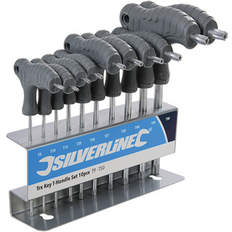 Silverline Wrenches Silverline T-Handle Set T9 Hex Key