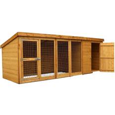 Waltons 12x4 Berkshire Dog Run & Kennel