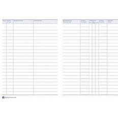 Avery Etiketten Avery 223 A5 Log book No. of sheets: