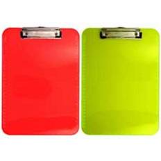 Yellow Paper Storage & Desk Organizers Neon Plastic 0.50" Clip