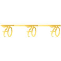 Festartikler Santex Guirlande Tal Guld Tallet 70